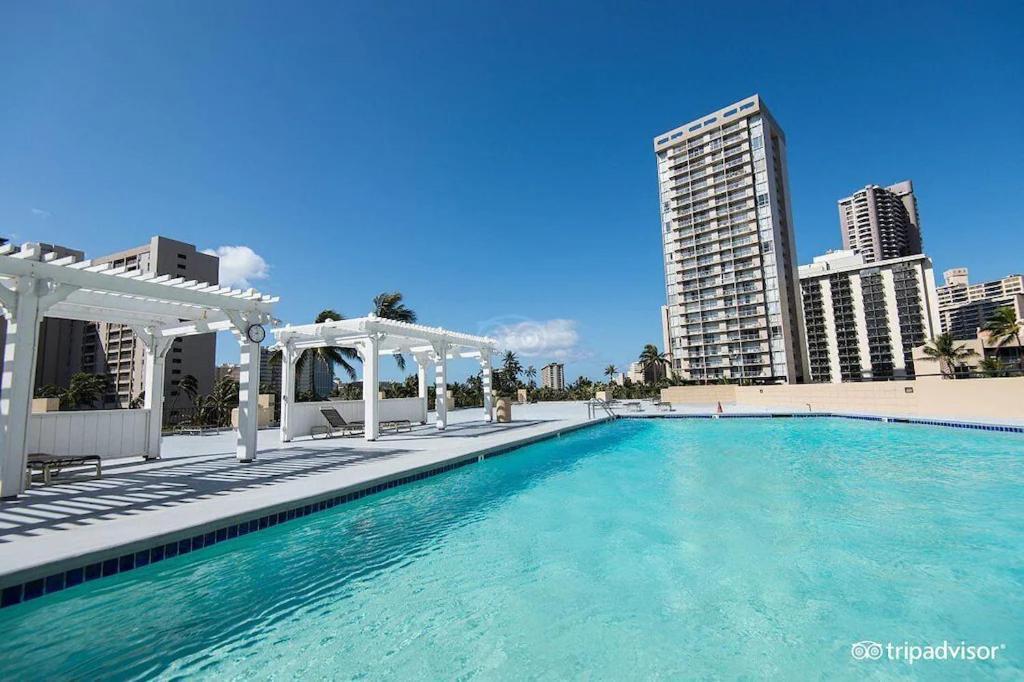 Waikiki Beach Cozy Studio No Resort Fee โฮโนลูลู ภายนอก รูปภาพ