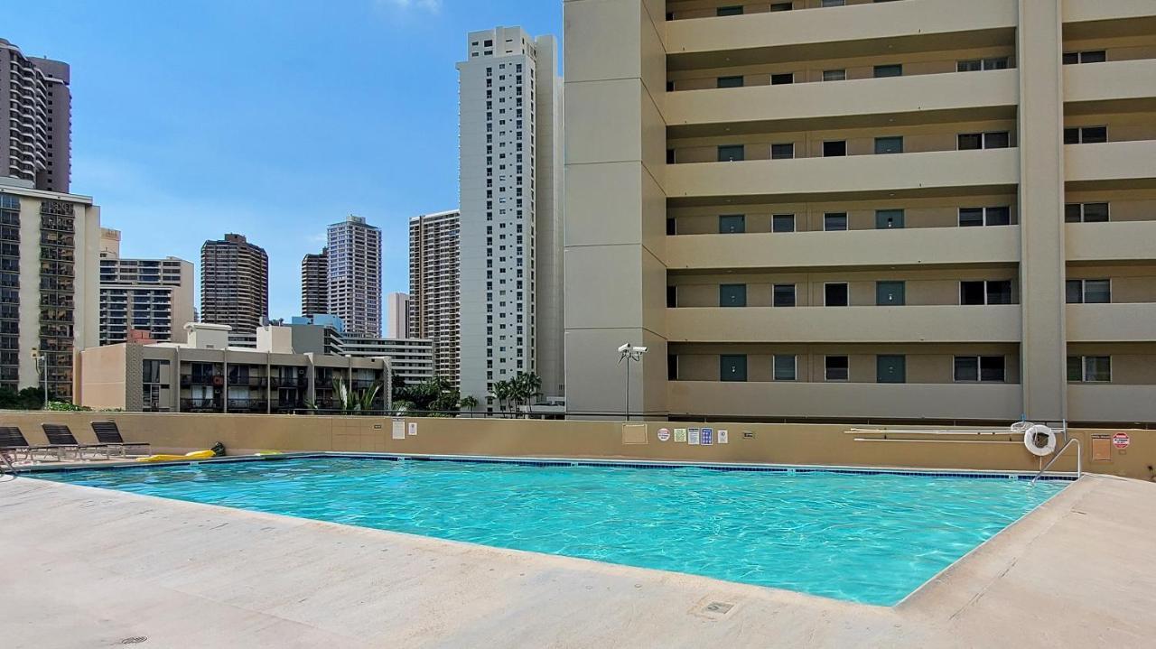 Waikiki Beach Cozy Studio No Resort Fee โฮโนลูลู ภายนอก รูปภาพ